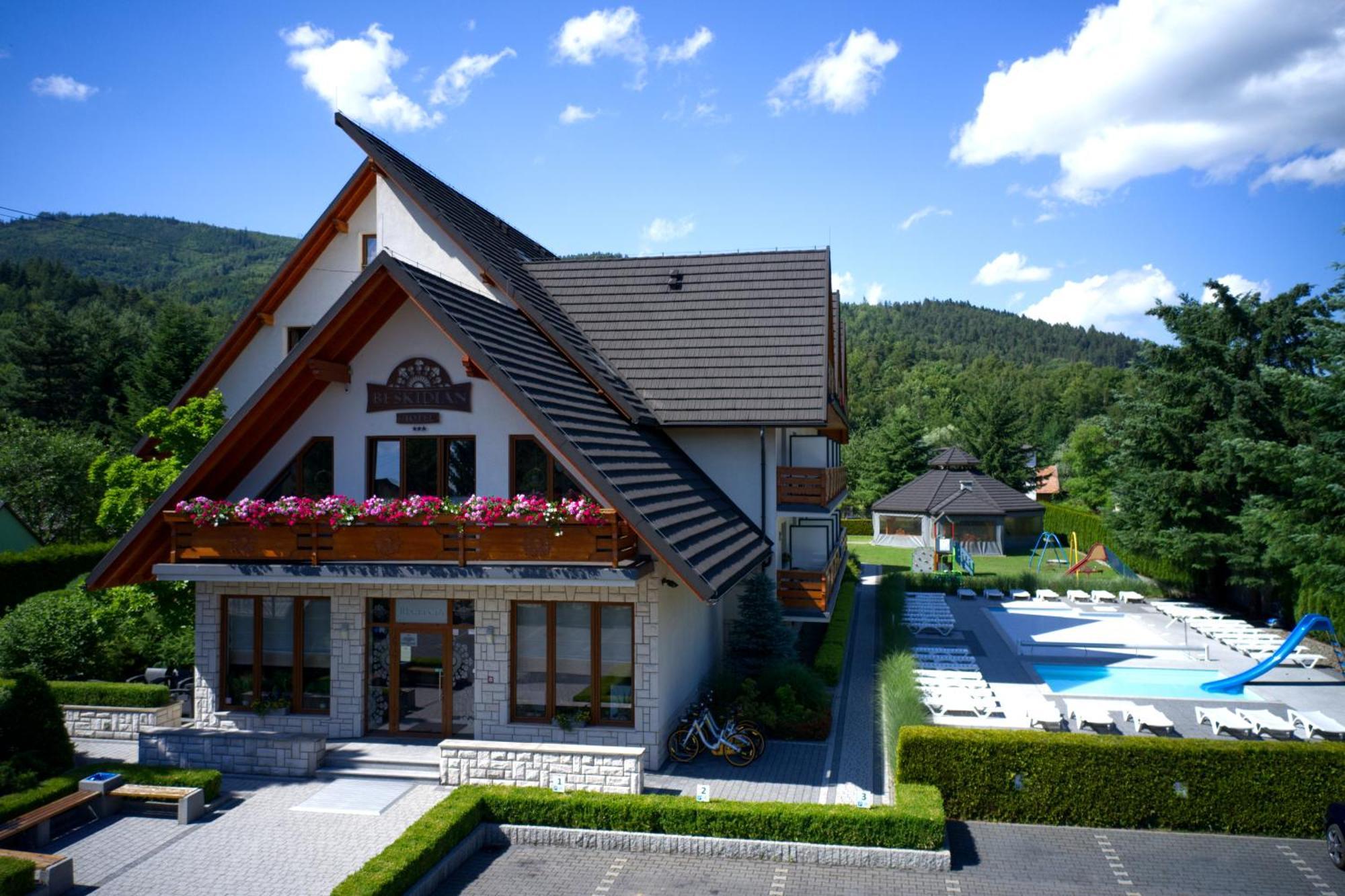 Hotel Beskidian Венгерска-Гурка Экстерьер фото